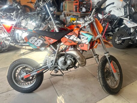2010 KTM 50 SX, оранжевый, 80000 рублей, вид 2