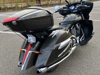 2013 Victory Cross Country, коричневый, 1240000 рублей, вид 4