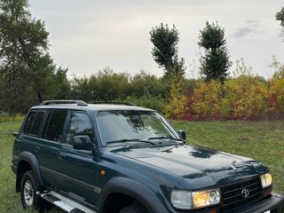 1996 Toyota Land Cruiser 80 Series Рестайлинг, зелёный, 1400000 рублей, вид 2
