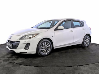 2012 Mazda 3 II (BL) Рестайлинг, белый, 1190000 рублей, вид 1