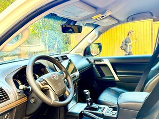 2018 Toyota Land Cruiser Prado 150 Series Рестайлинг 2, белый, 5200000 рублей, вид 4