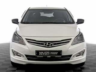2014 Hyundai Solaris I Рестайлинг, белый, 1080000 рублей, вид 2