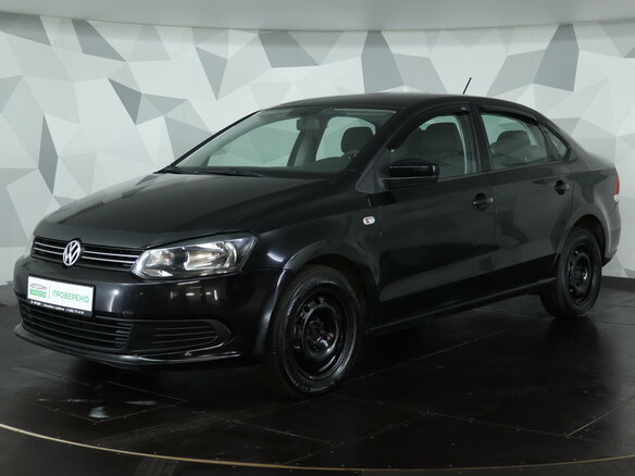 2014 Volkswagen Polo V, чёрный, 689000 рублей