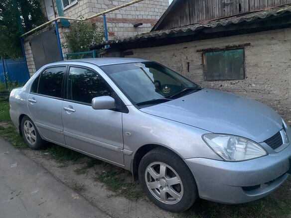 2006 Mitsubishi Lancer IX Рестайлинг, серебристый, 410000 рублей - вид 3