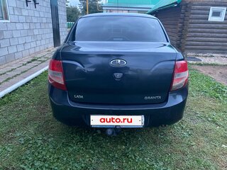 2014 Lada (ВАЗ) Granta I, синий, 270000 рублей, вид 5