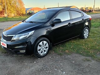 2016 Kia Rio III Рестайлинг, чёрный, 539000 рублей, вид 5