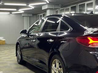 2018 Hyundai Sonata VII (LF) Рестайлинг, чёрный, 1050000 рублей, вид 2