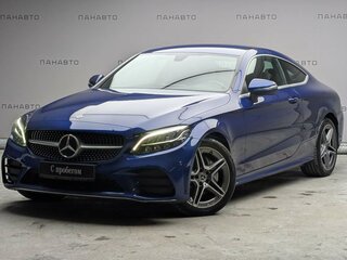 2018 Mercedes-Benz C-Класс 180 IV (W205) Рестайлинг, синий, 2725000 рублей, вид 1