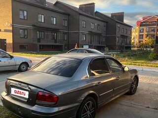2002 Hyundai Sonata IV (EF) Рестайлинг, серый, 220000 рублей, вид 3
