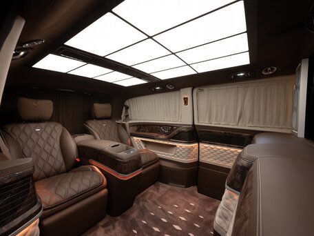 2026 Mercedes-Benz V-Класс Extra Long 300 d экстра длинный III (W447) Рестайлинг 2, чёрный, 44300000 рублей, вид 4