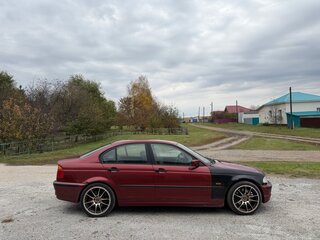 2001 BMW 3 серии 318i IV (E46), красный, 350000 рублей, вид 4