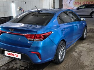2017 Kia Rio IV, синий, 900000 рублей, вид 3