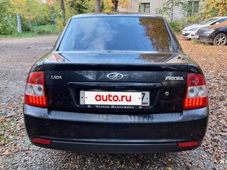 2012 Lada (ВАЗ) Priora I, чёрный, 467000 рублей, вид 4