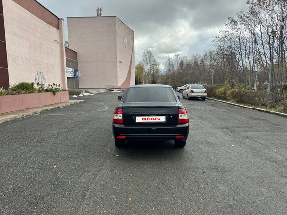 2018 Lada (ВАЗ) Priora I Рестайлинг, чёрный - вид 3