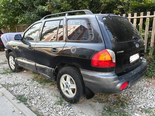2004 Hyundai Santa Fe I, чёрный, 395000 рублей, вид 4