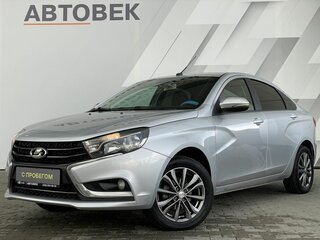 2017 Lada (ВАЗ) Vesta I, серебристый, 628000 рублей, вид 1