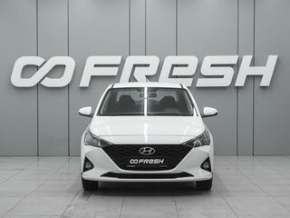 2021 Hyundai Solaris II Рестайлинг, белый, 1699000 рублей, вид 3