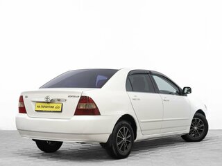 2001 Toyota Corolla IX (E120, E130), белый, 399000 рублей, вид 4