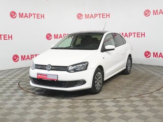 2012 Volkswagen Polo V, белый, 768000 рублей, вид 1