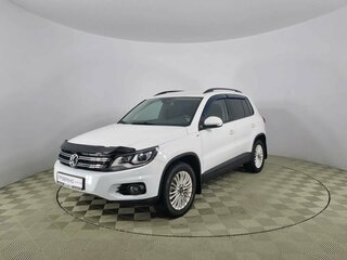 2014 Volkswagen Tiguan I Рестайлинг, белый, 1459000 рублей, вид 1