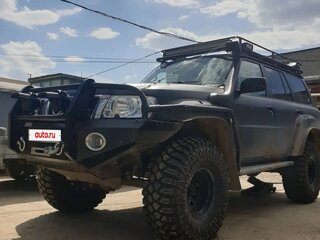 2009 Nissan Patrol V (Y61) Рестайлинг, чёрный, 3890000 рублей, вид 4