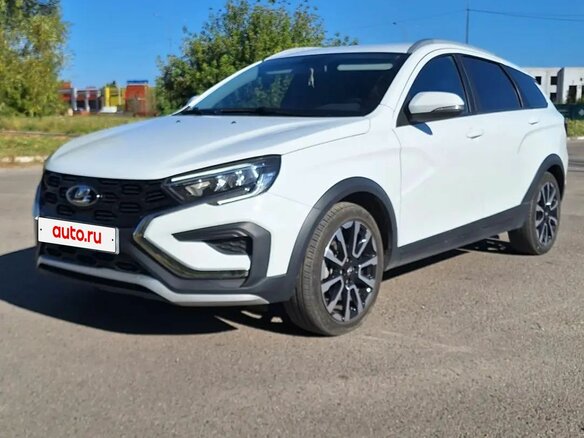 2024 Lada (ВАЗ) Vesta SW Cross I Рестайлинг (NG), белый, 1400000 рублей