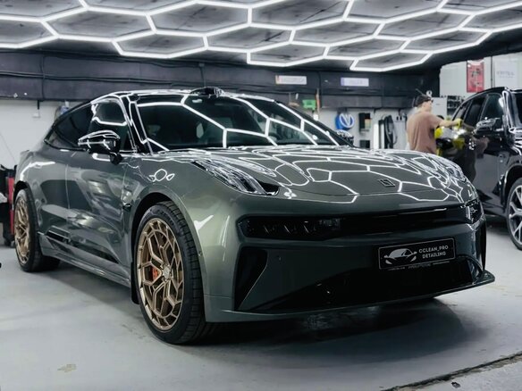 2024 Zeekr 001 100 kWh I Рестайлинг 1, зелёный - вид 1