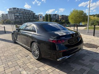 2026 Mercedes-Benz S-Класс 500 Long 4MATIC VII (W223) Рестайлинг, чёрный, 23788600 рублей, вид 3