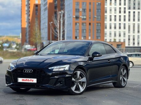 2021 Audi A5 45 TFSI II (F5) Рестайлинг, чёрный, 4380000 рублей, вид 1