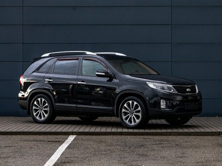 2019 Kia Sorento II Рестайлинг, чёрный, 1595000 рублей, вид 3