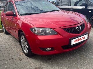 2005 Mazda 3 I (BK), красный, 310000 рублей, вид 2