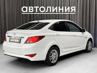 2014 Hyundai Solaris I Рестайлинг, белый, 855000 рублей, вид 2
