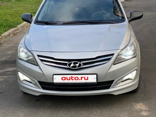 2014 Hyundai Solaris I Рестайлинг, серый, 850000 рублей, вид 2