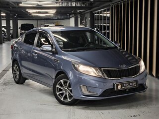 2013 Kia Rio 4-speed III, синий, 799000 рублей, вид 1