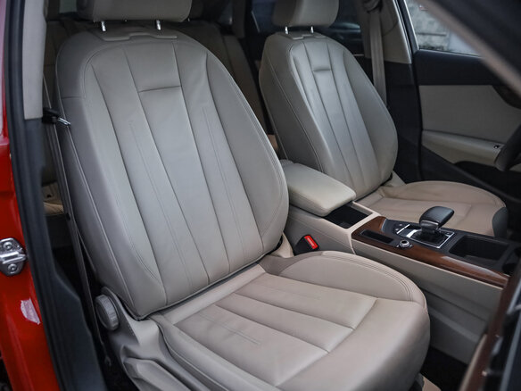 2020 Audi A4 35 TFSI V (B9) Рестайлинг, красный - вид 27