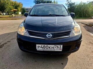 2011 Nissan Tiida I Рестайлинг, чёрный, 675000 рублей, вид 3