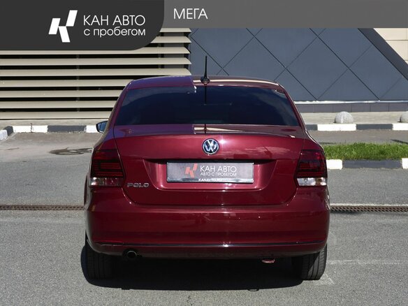2019 Volkswagen Polo V Рестайлинг, красный - вид 3