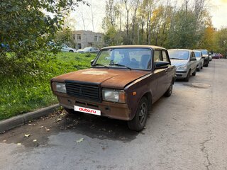 2006 Lada (ВАЗ) 2107, пурпурный, 68000 рублей, вид 1