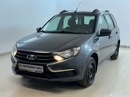 2018 Lada (ВАЗ) Kalina II, серый, 620000 рублей, вид 1