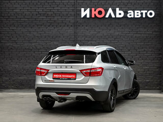 2021 Lada (ВАЗ) Vesta SW Cross I, серебристый, 1190000 рублей, вид 4