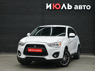 2012 Mitsubishi ASX I Рестайлинг, белый, 930000 рублей, вид 1