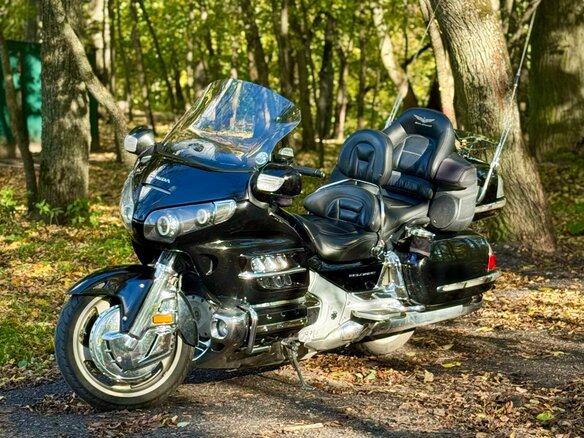2008 Honda GL 1800 Gold Wing, чёрный, 870000 рублей - вид 1