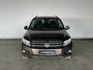 2014 Volkswagen Tiguan I Рестайлинг, коричневый, 1257000 рублей, вид 2