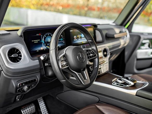2021 Mercedes-Benz G-Класс 400 d III (W463), чёрный, 16200000 рублей - вид 10
