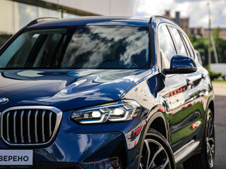 2021 BMW X3 30i xDrive III (G01) Рестайлинг, синий, 5199999 рублей, вид 2