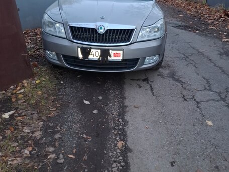 2009 Skoda Octavia II (A5) Рестайлинг, серый, 550000 рублей, вид 3