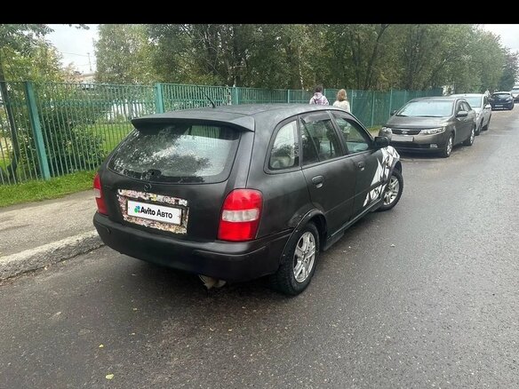 1998 Mazda 323 VI (BJ), чёрный, 65000 рублей - вид 2