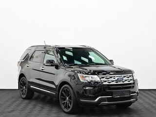 2018 Ford Explorer V Рестайлинг, чёрный, 2355000 рублей, вид 1