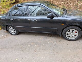 2008 Kia Spectra I Рестайлинг 2, чёрный, 279000 рублей, вид 3