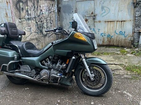 1986 Yamaha Venture Royal, зелёный, 280000 рублей, вид 2